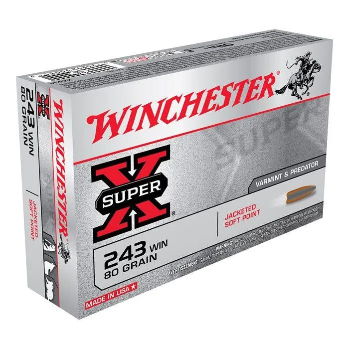 Winchester SuperX .243Win 80gr PSP (20)