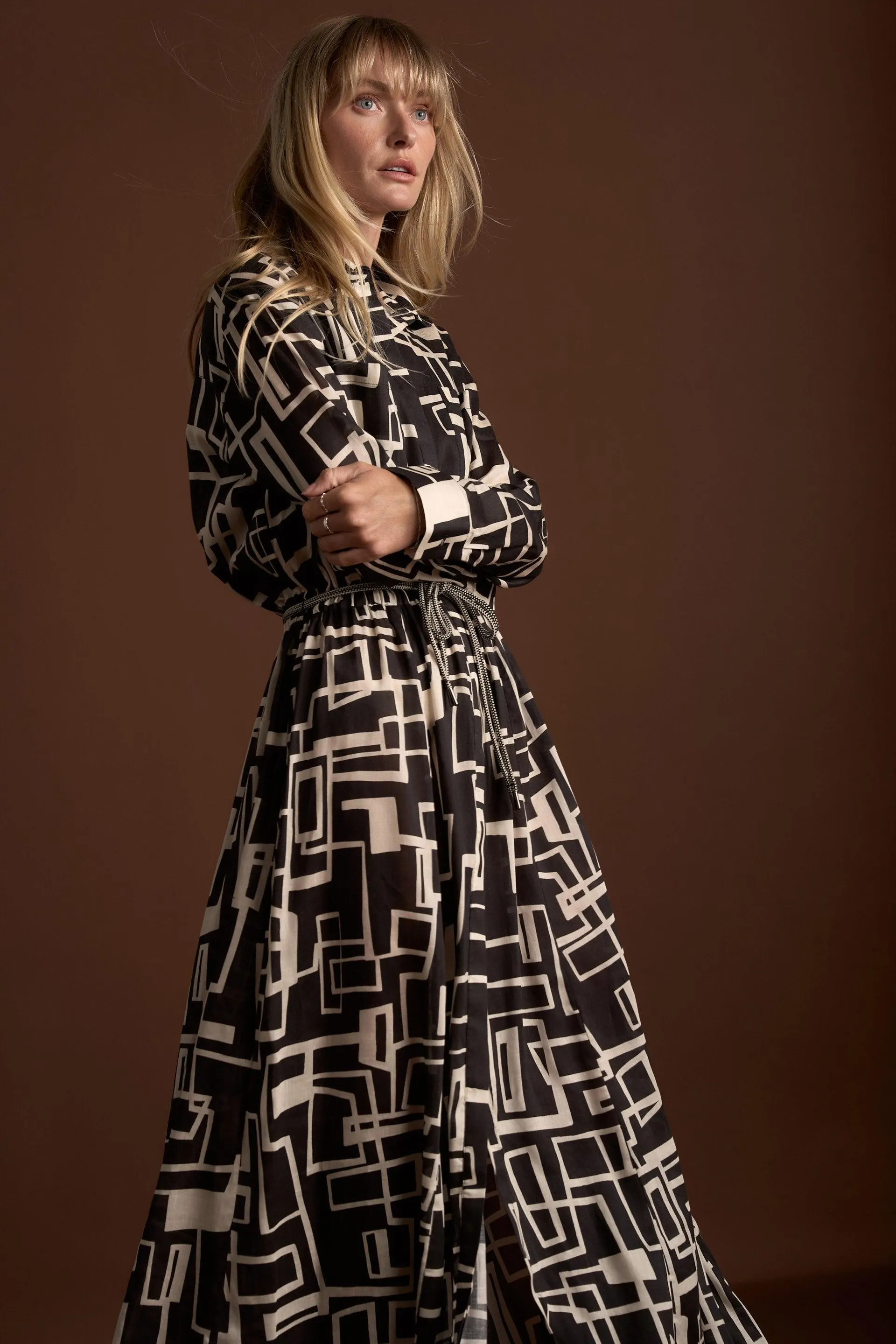 The Belted Shirt Dress