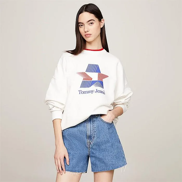 Retro Oversized Logo Sweatshirt