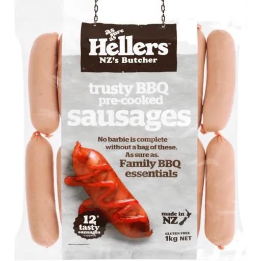 Hellers Sausages Pre Cooked