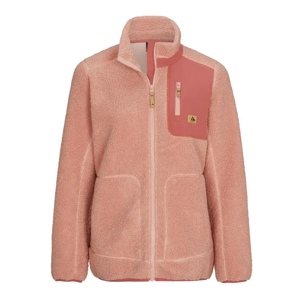 Women's Sherpa Fleece Full Zip Sweatshirt