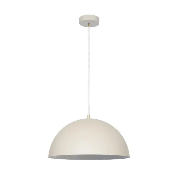 TRIBECA SIMPLY TAUPE/BR. BRASS 35CM 1 LIGHT PENDANT