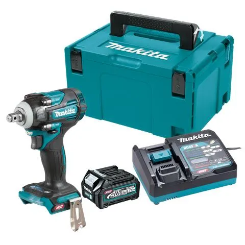 Makita XGT Cordless Impact Wrench Brushless 1/2in 630Nm C Ring 40v 2.5Ah
