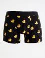 Organic Cotton Rubber Duck Boxers in Black