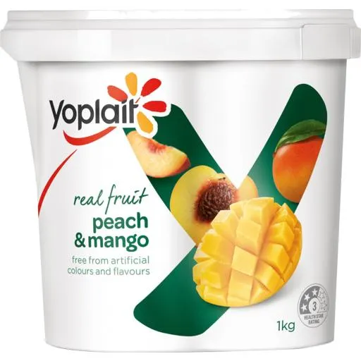 Yoplait Yoghurt Peach Mango