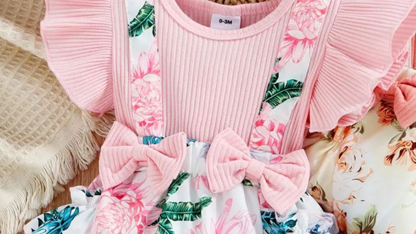 Baby Girl Adorable Romper and Headband