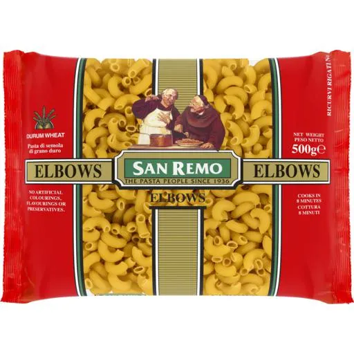 San Remo Pasta Elbows 500g