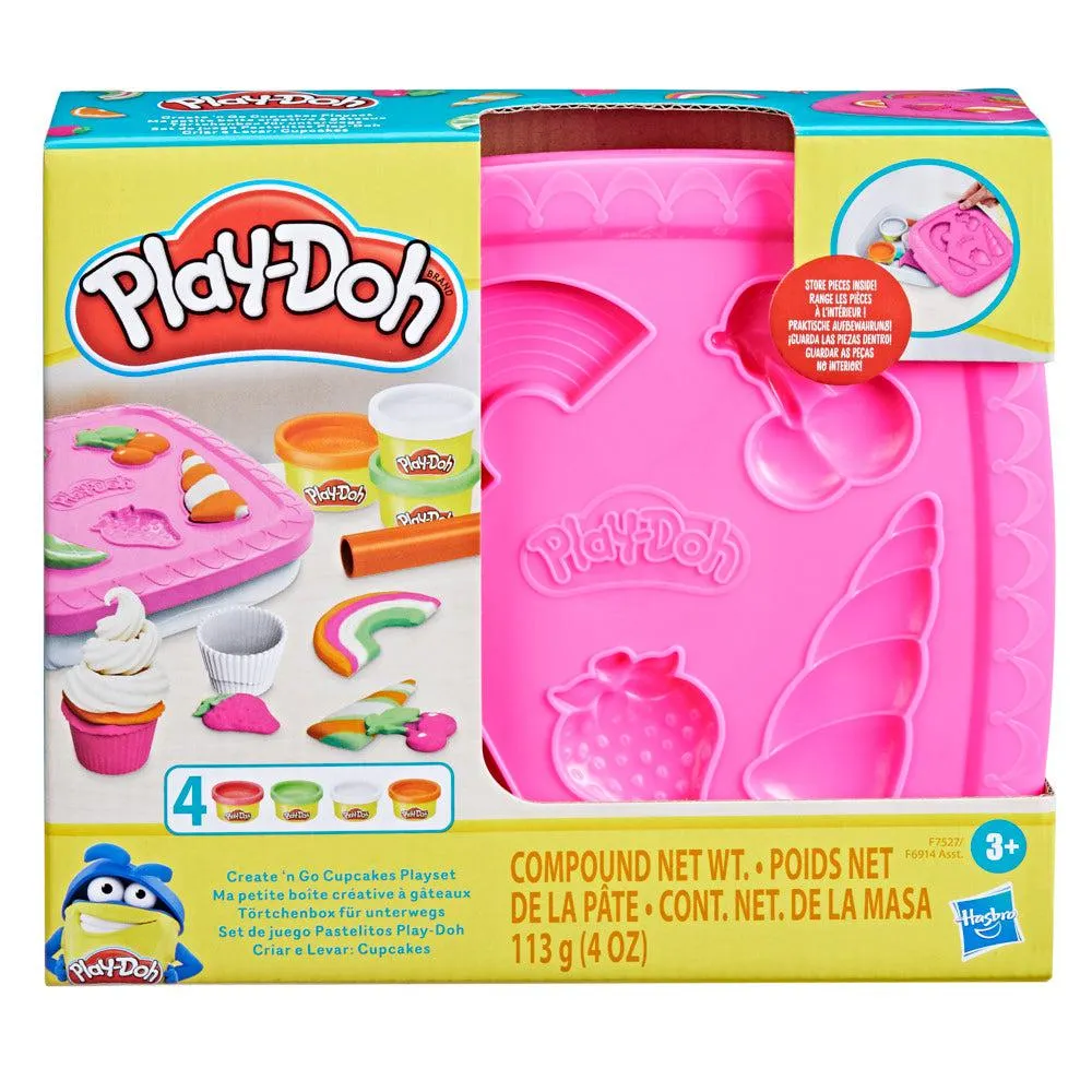 PLAY-DOH CREATE 'N GO CUPCAKES PLAYSET
