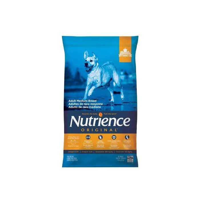 Nutrience Original Medium Breed Dog Food 18.1kg