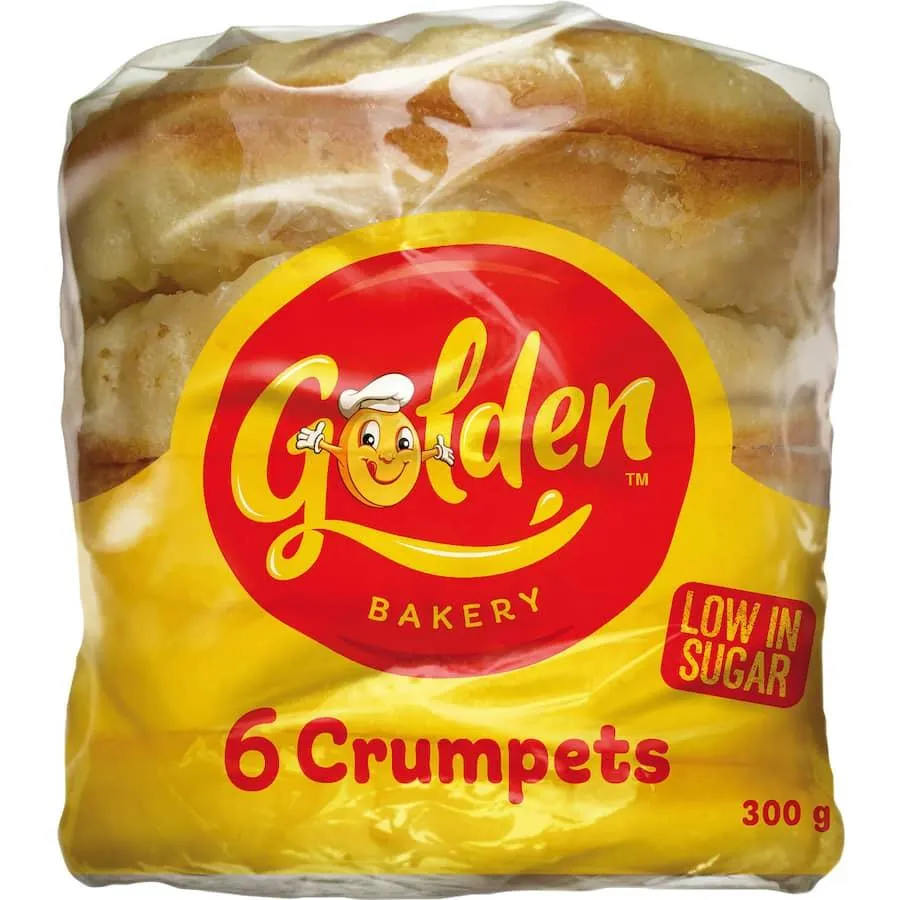 Golden Crumpets Rounds 300g