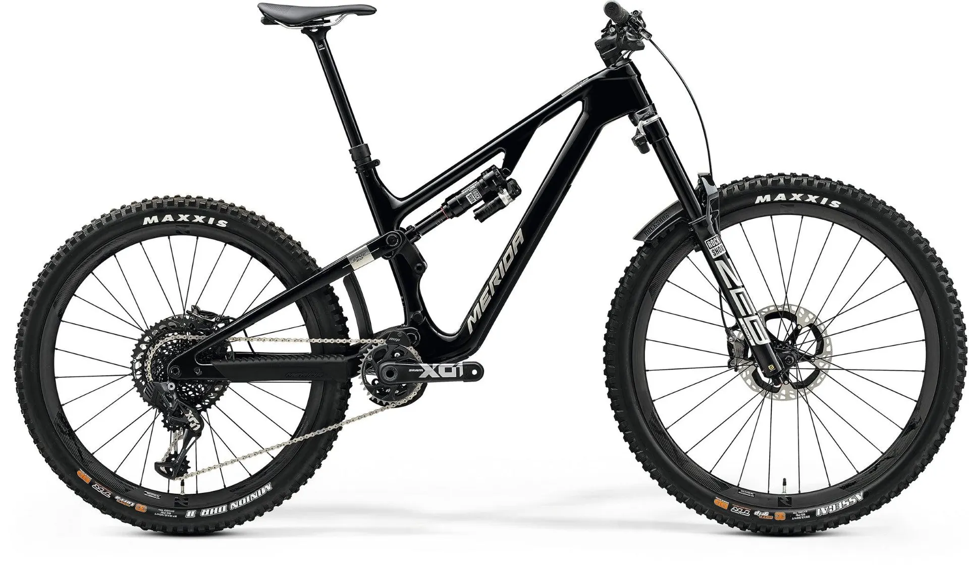Merida One Sixty 10K Enduro Bike Black/Ti Flash