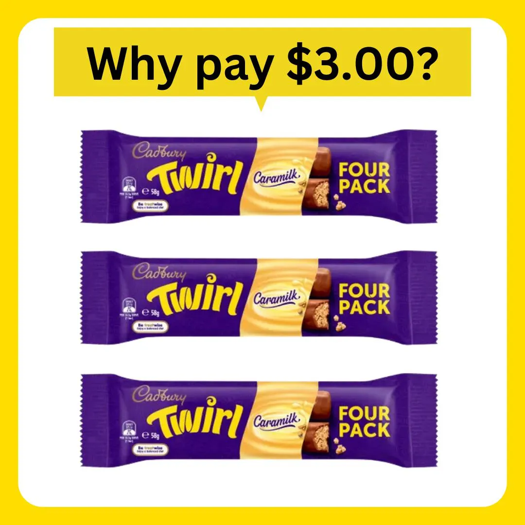 Cadbury Twirl Caramilk 58g