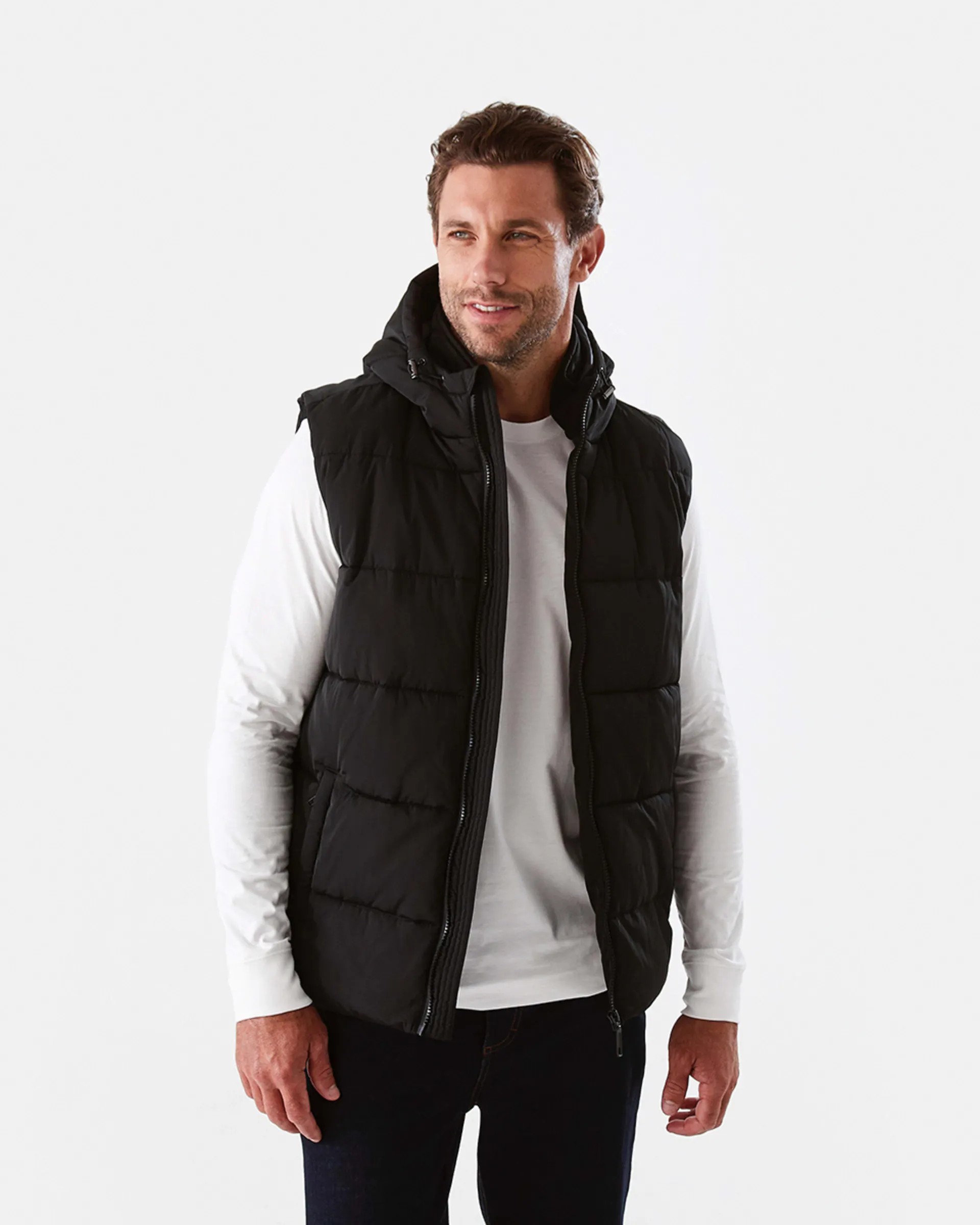 Hooded Puffer Vest