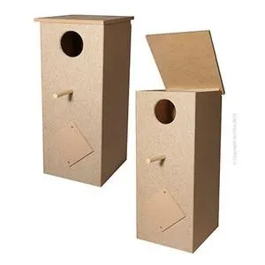 Avi One Wooden Tall Parrot Nest Box 24.5x26.5x59.5