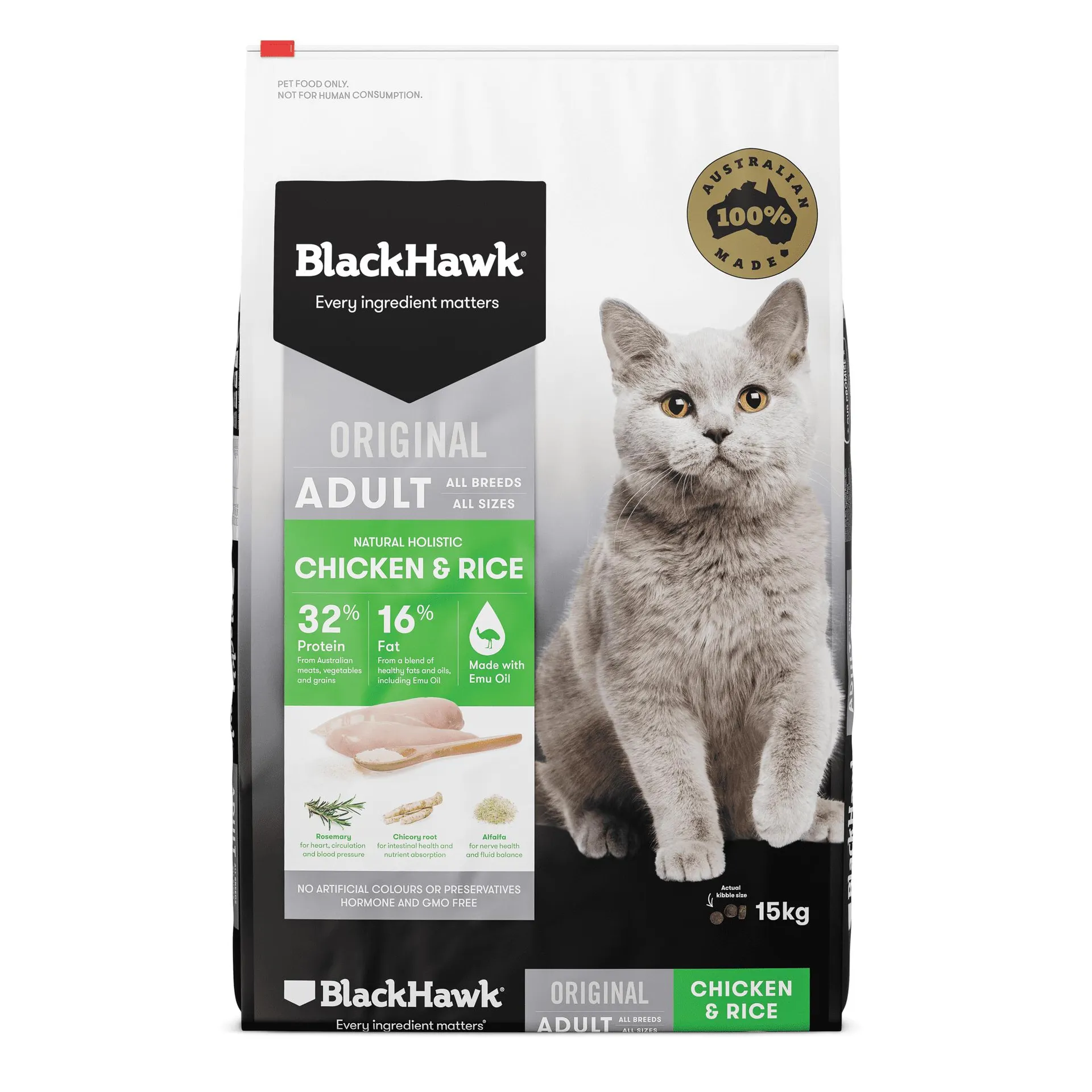 Black Hawk Original Cat Chicken Food