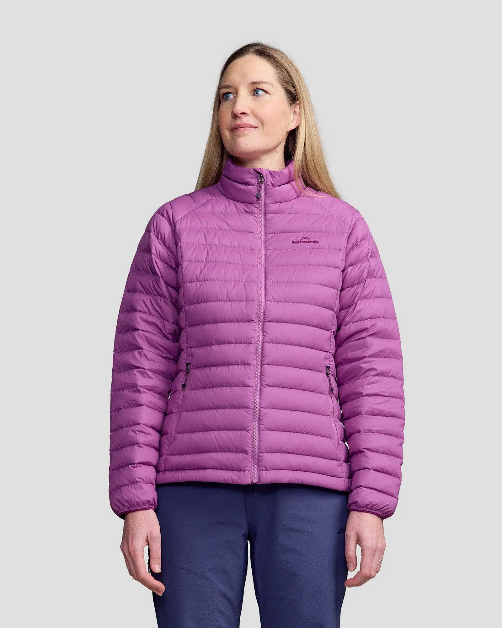 Women's Heli Down Jacket v4 - Washed Berry