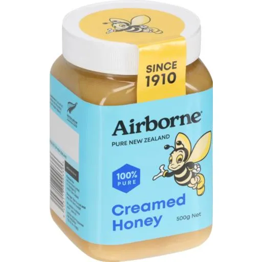 Airborne Honey Creamed 500g