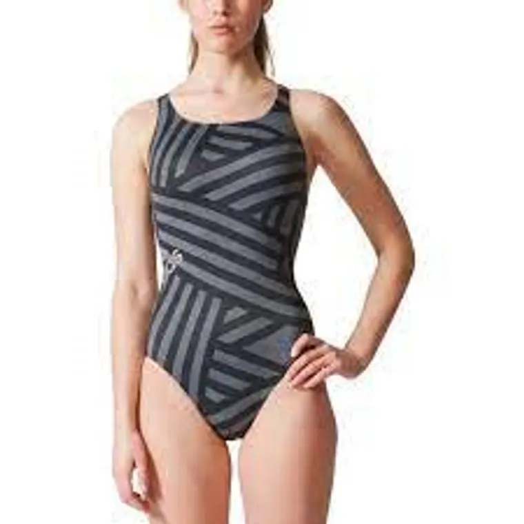 Adidas Womens OCC 1 Piece Swimsuit Black/Utility Black