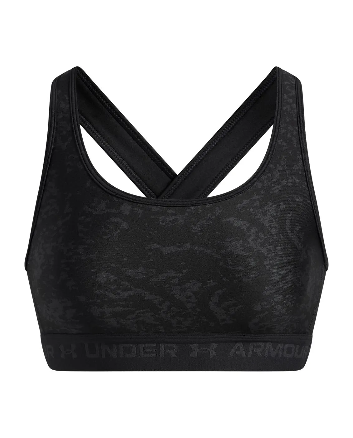 Armour® Mid Crossback Printed Women's Sports Bra