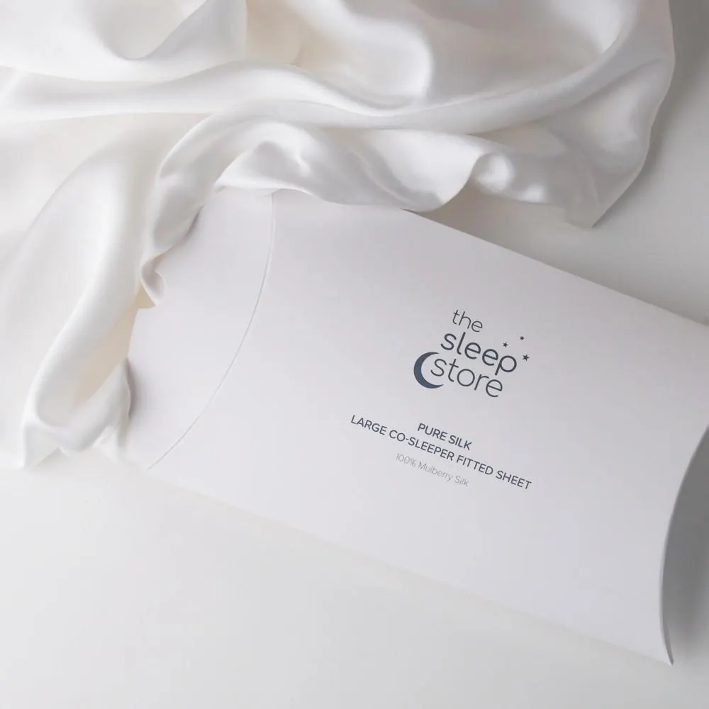 The Sleep Store Silk Co-Sleeper Fitted Sheet