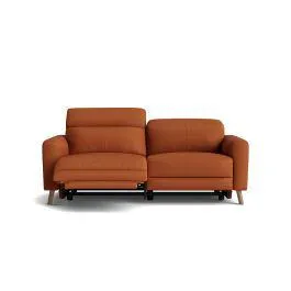 Antigua 3 seat dual electric recliners + adjustable headrests