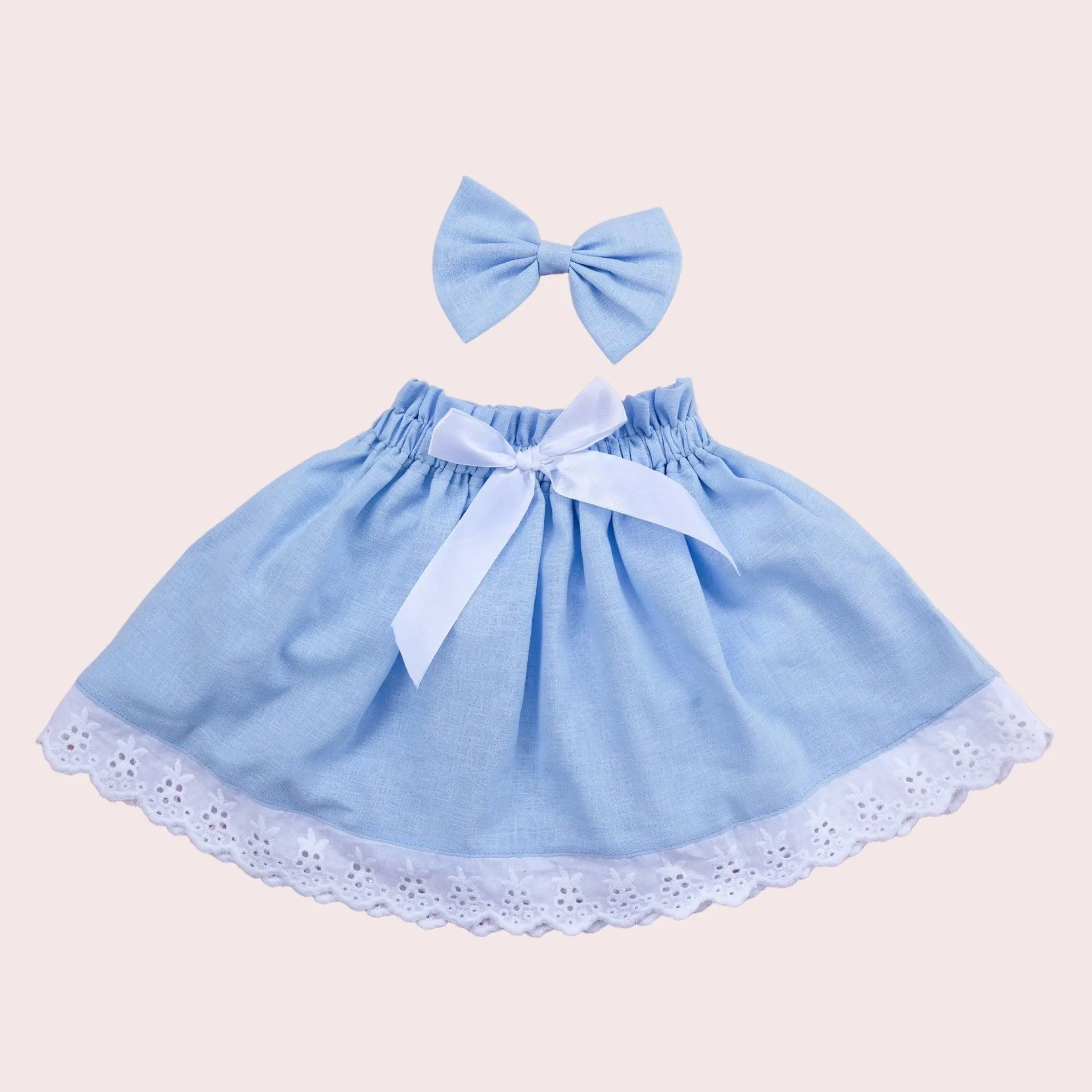 BABY BLUE SKIRT