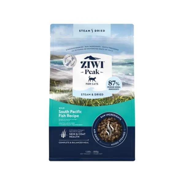Ziwi Peak Steam & Dried for Cats - Fish