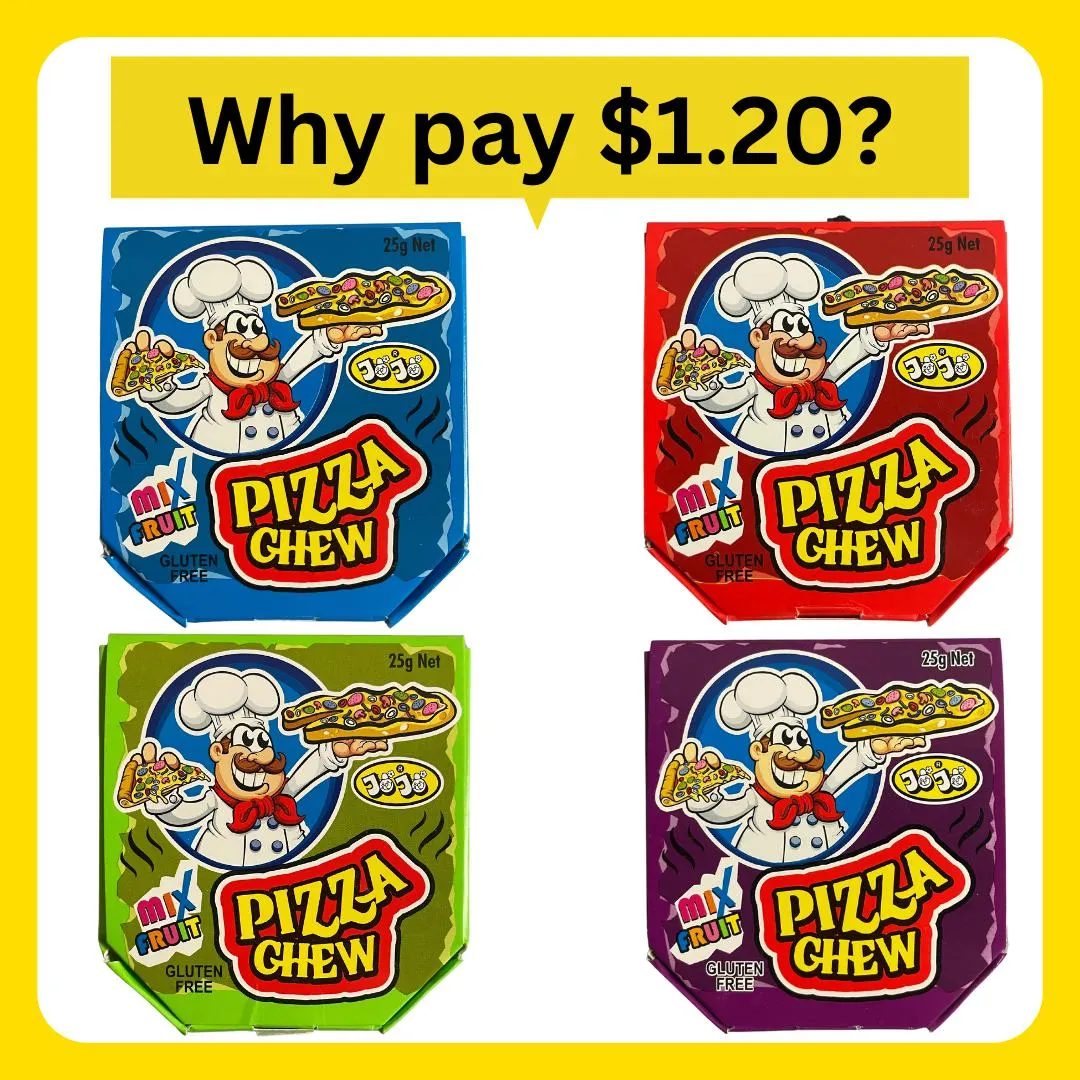 Jojo Pizza Candy 25g