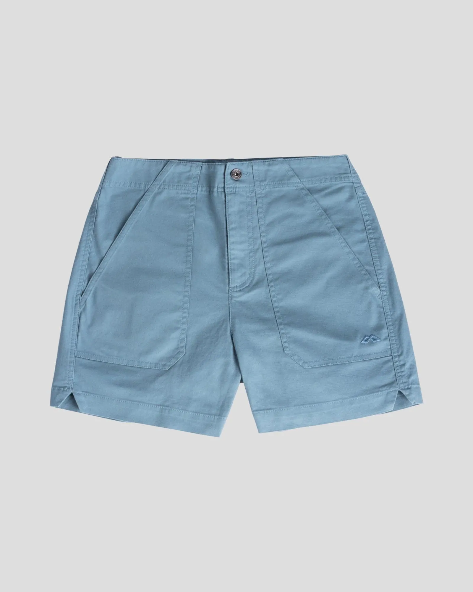 Women’s Weekend Cotton Shorts - Washed Blue