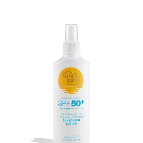 Bondi Coconut Beach Sunscreen Lotion SPF50 200ml