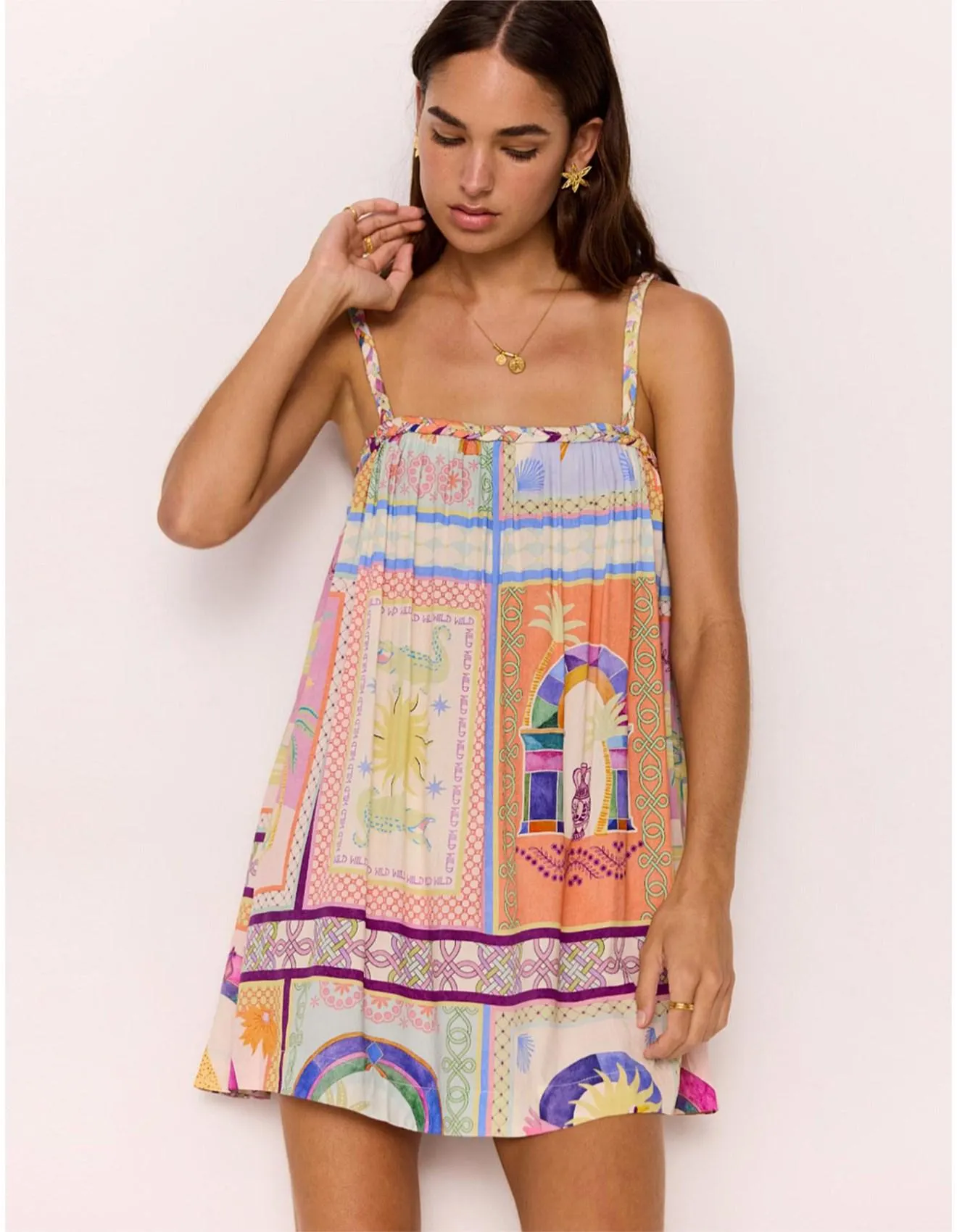 ELYSIA BABYDOLL MINI DRESS