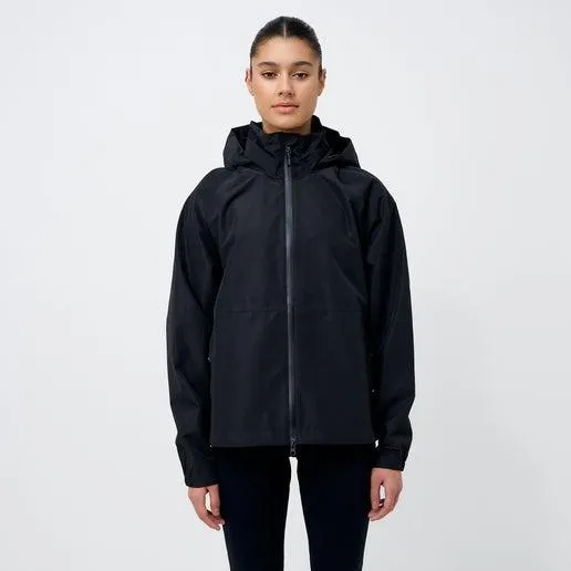 R&R Sport Borough Women's 10k Waterproof Rain Jacket in Black