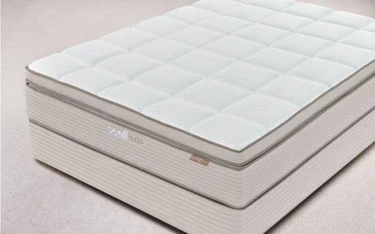 Cool-Rest Mattress Plush with Cooling Fabric + Gel Memory Foam
