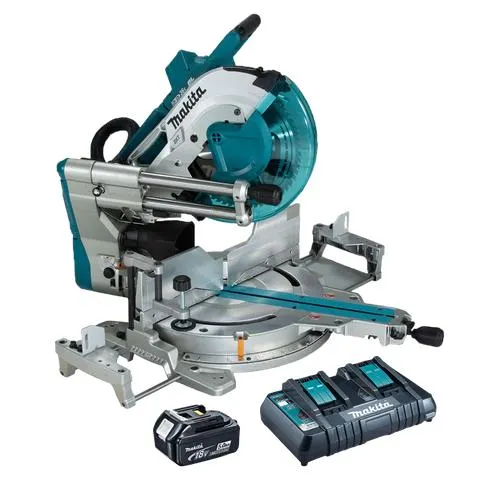 Makita Cordless LXT Brushless Mitre Saw 305mm 36v 5Ah