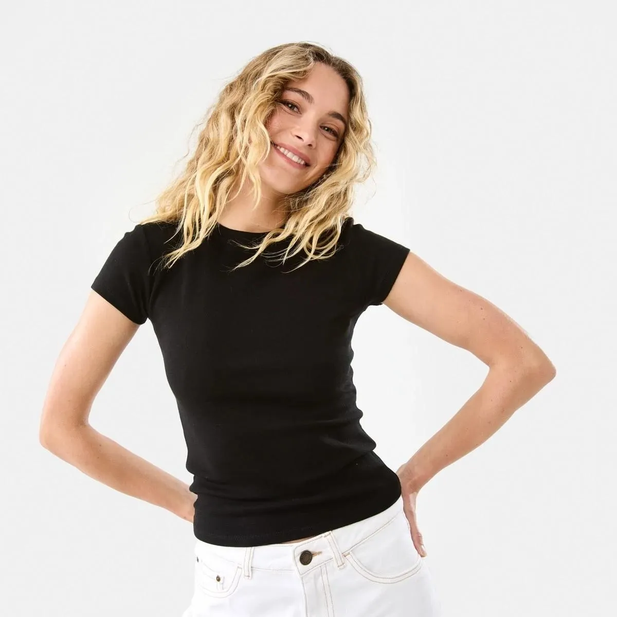 Short Sleeve Neat Fit T-shirt