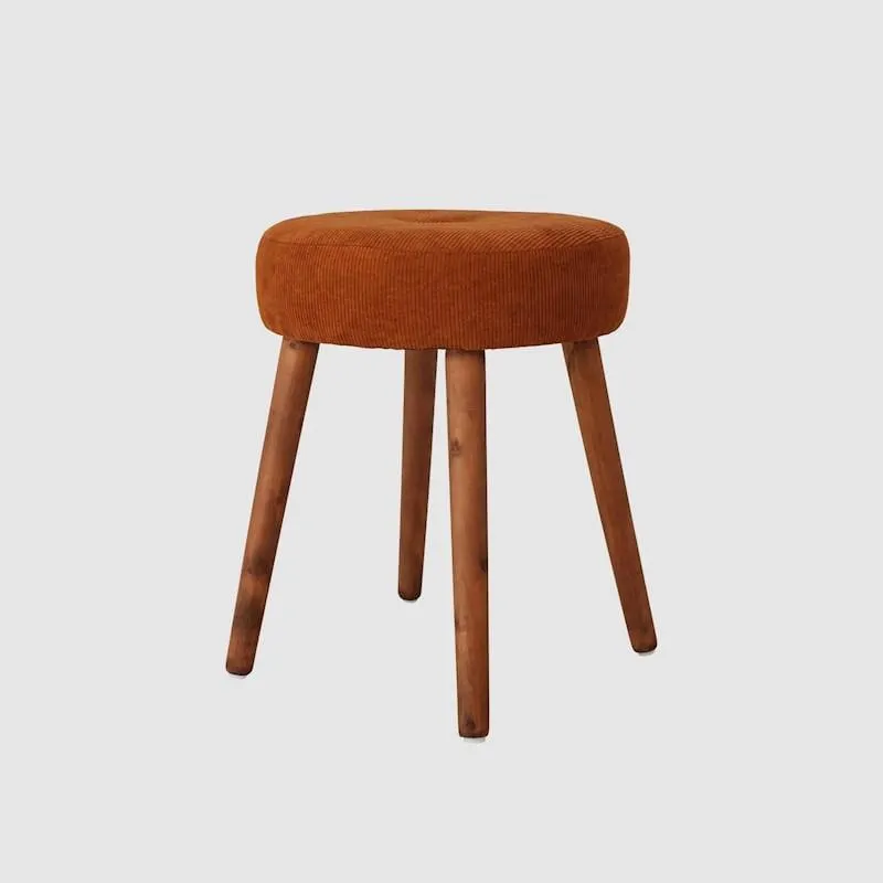Bordon Mini Stool Rust Brown