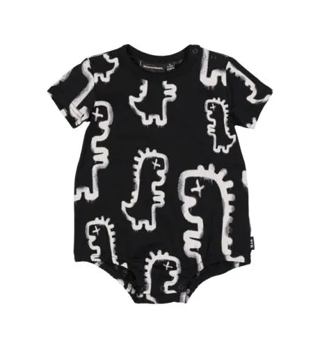 Rock Your Baby Dino Ghost Bodysuit