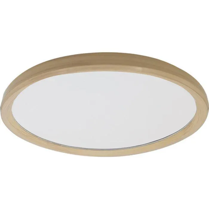 Ursa 24W Cct Ash Wood Look 42Cm Led Ceiling Light
