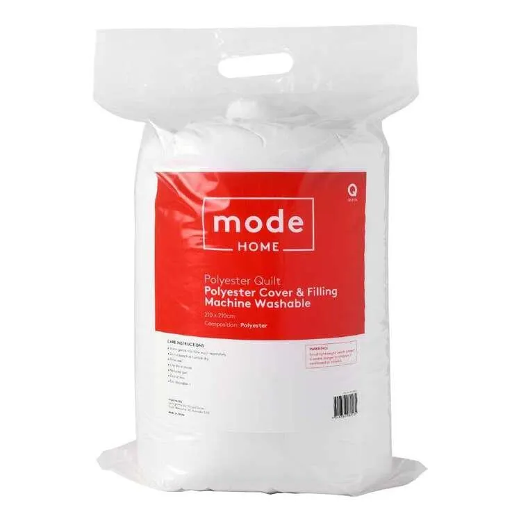 Mode Home Quilt White