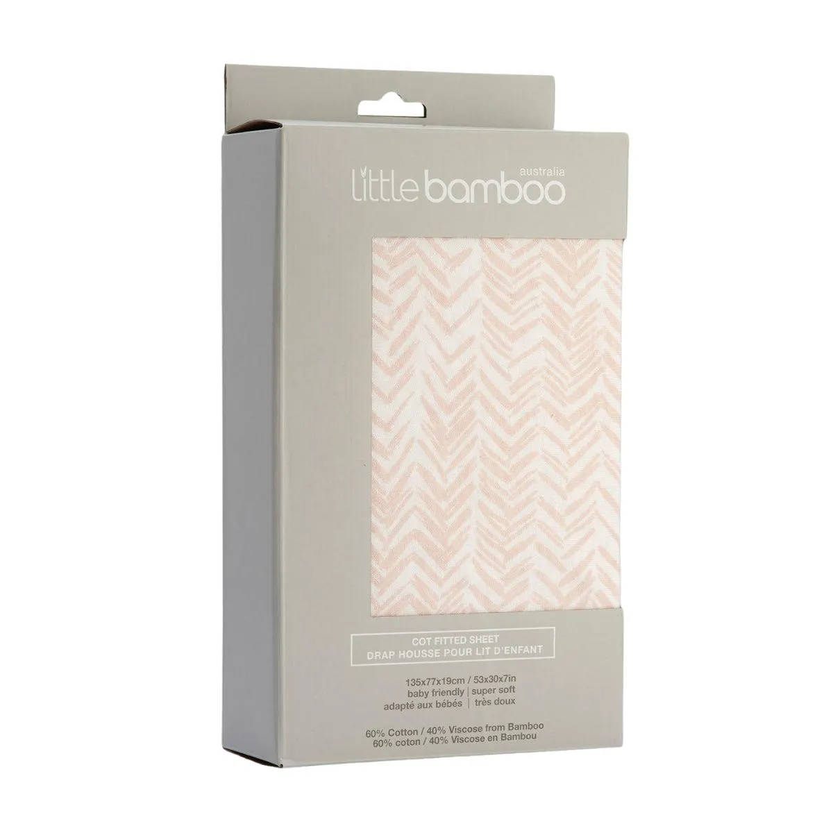 Little Bamboo Jersey Bassinet Fitted Sheet 2PK