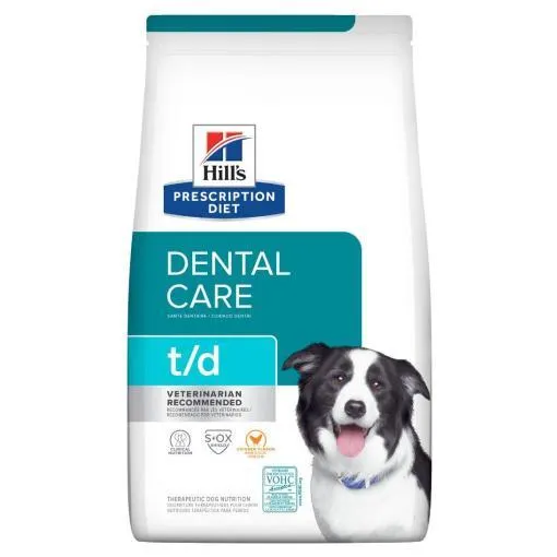 Hill's Prescription Diet t/d Dental Care Chicken Flavour Dry Dog Food