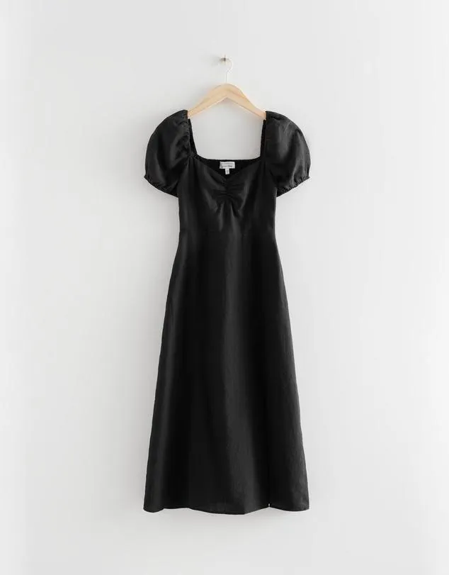 LA Aaron Linen Dress