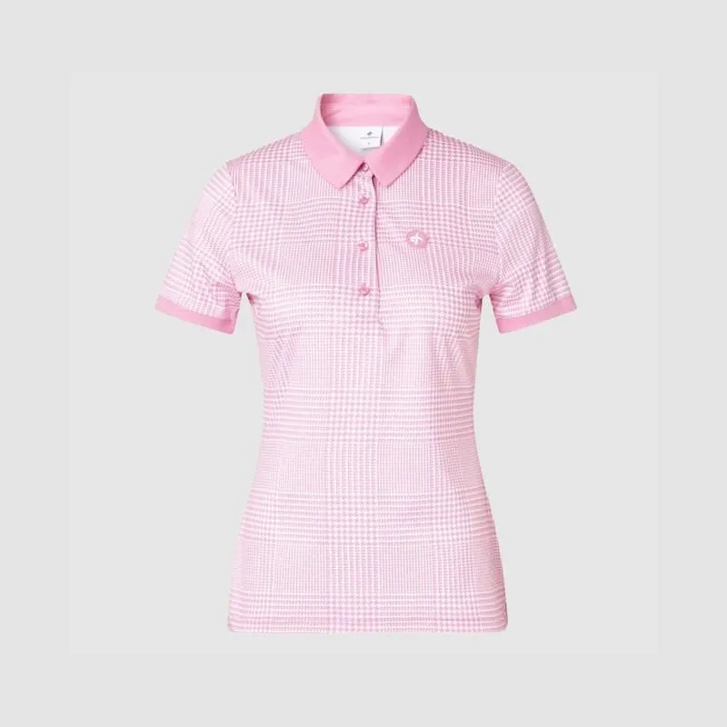 Cross Womens Glencheck Polo