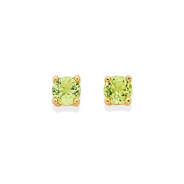 9ct Peridot Studs