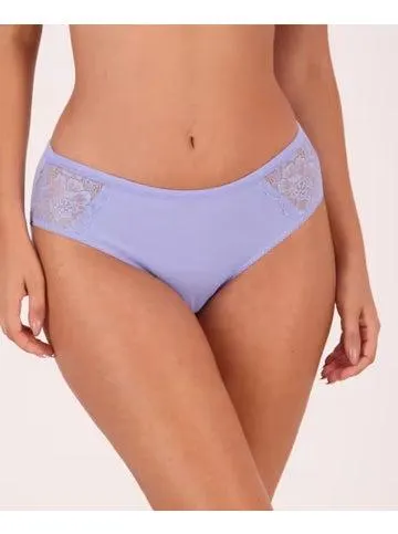 Women's Favourite Lace Side Bikini Brief in Jacaranda