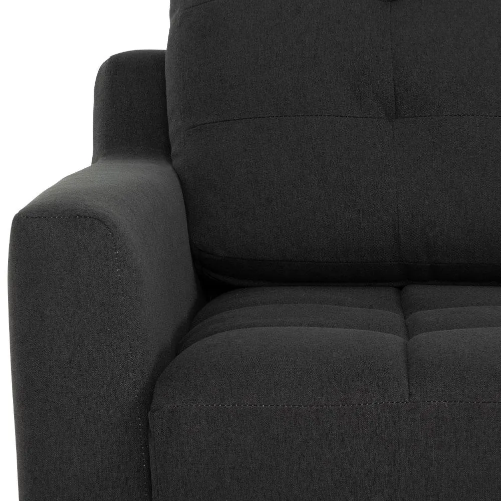 Erica 3 Seater Kitset, Dark Grey