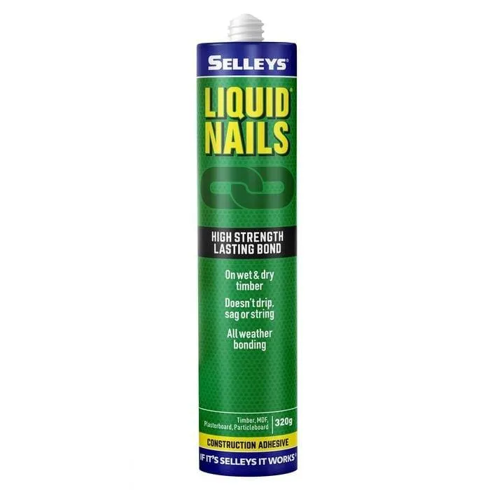 Selleys 320g Liquid Nails Construction Adhesive