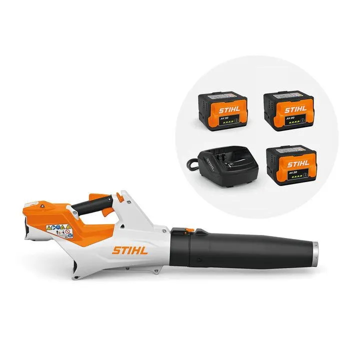 STIHL BGA 60 AK Battery Blower Kit with free batteries