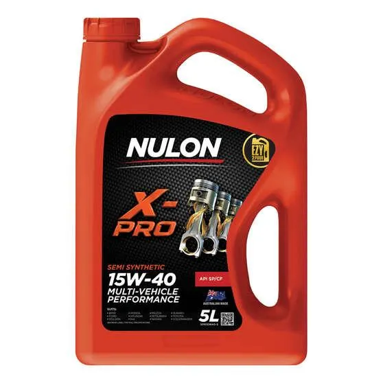 Nulon X-Pro 15W-40 Multi-Vehicle Performance Engine Oil 5 Litre