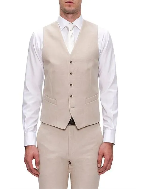 Mail Sand Linen Vest FJD800